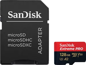 MicroSD SanDisk Extreme PRO con adattatore SD - Classe A2