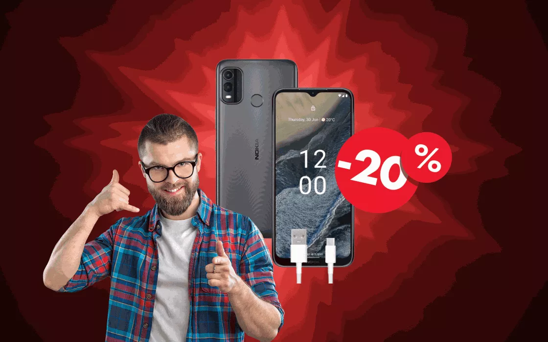 Nokia G11 Plus 64GB, mega OCCASIONE del giorno su Amazon: utenti impazziscono dal prezzo RIDICOLO