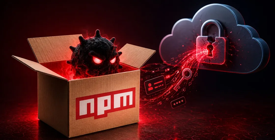 Attacco a Red Hat: malware nascosto nei pacchetti npm, a rischio credenziali cloud