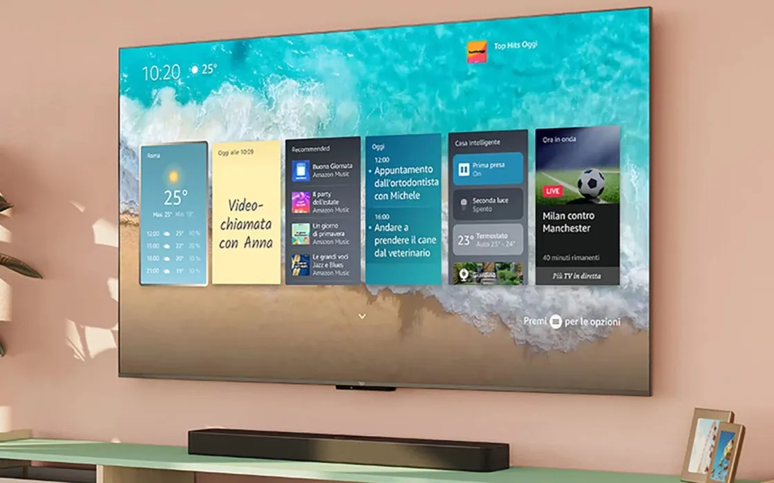 Fire TV Omni Mini-LED: Amazon entra nel mercato delle TV premium
