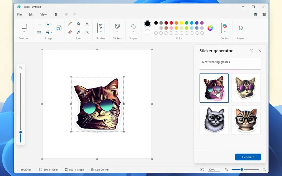Windows 11: l'AI arriva anche in Notepad, Paint e Snipping Tool