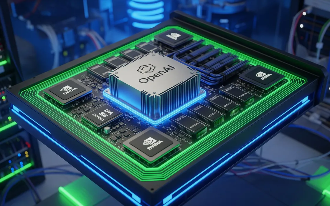 Nvidia investirà 100 miliardi in OpenAI: enorme impatto sulla potenza di calcolo