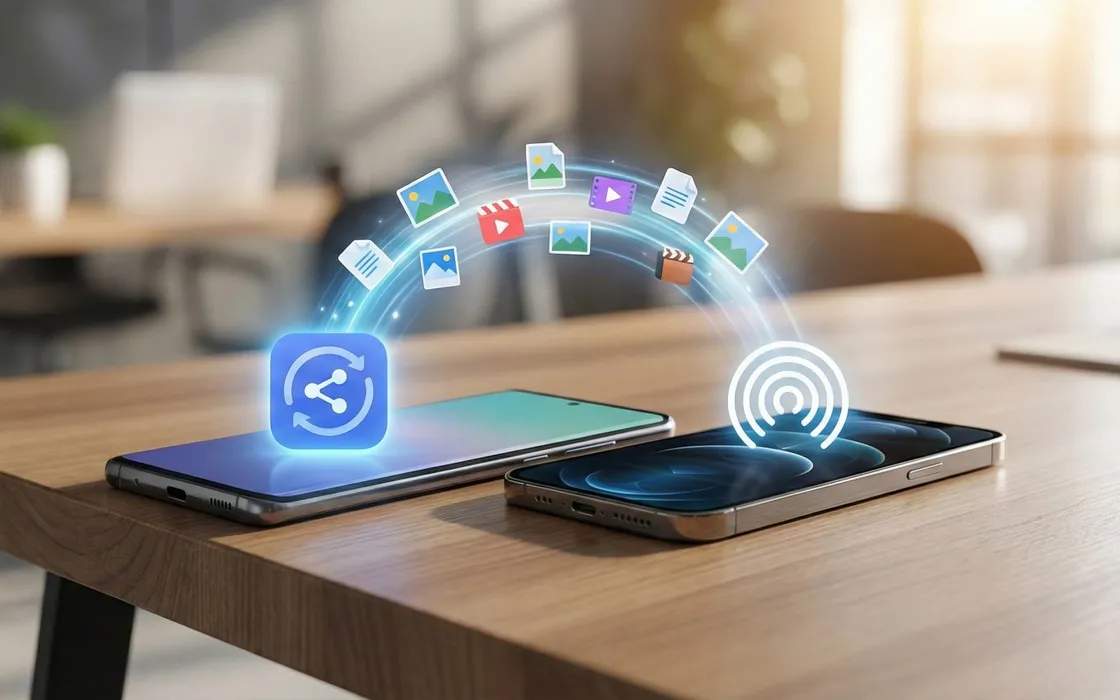 È ufficiale: Quick Share e AirDrop diventano compatibili. Android e iOS parlano la stessa lingua