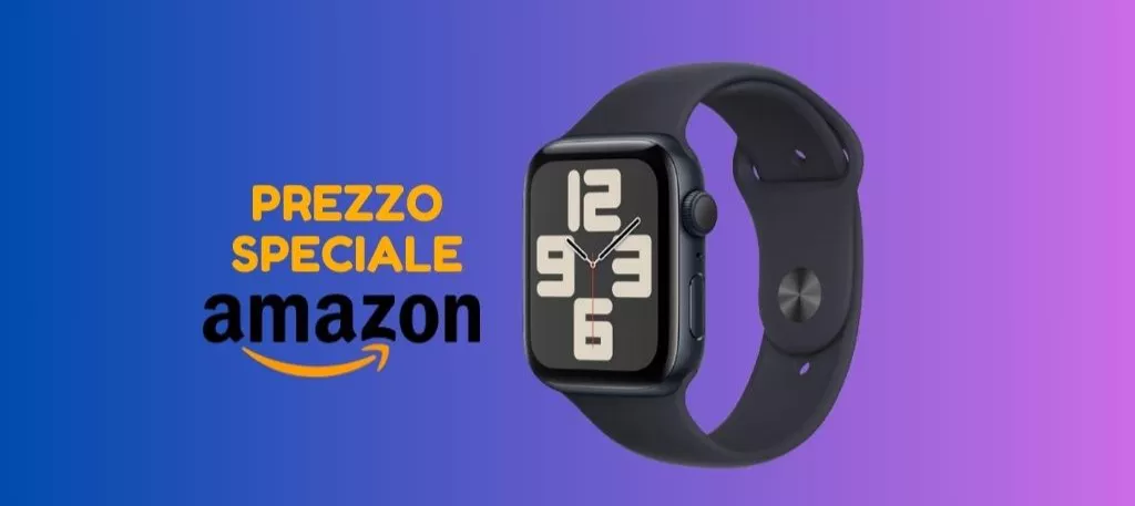 Apple Watch SE ora su Amazon a PREZZO SCONTATO!