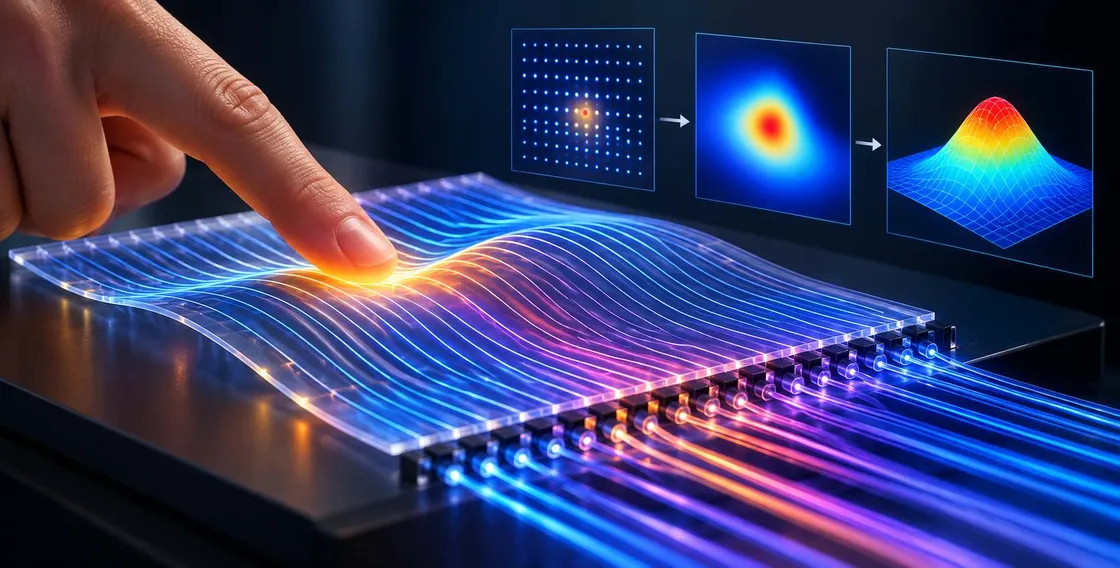 Nuovi sensori in fibra ottica riconoscono forme senza usare telecamere