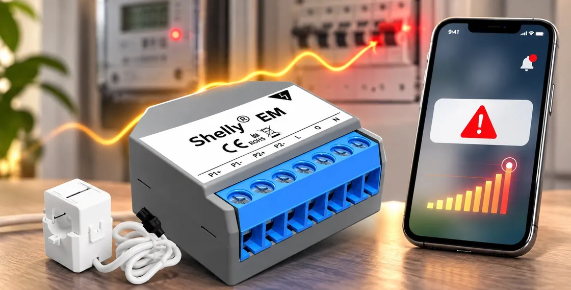 Shelly ti avvisa prima che salti il contatore: guida pratica con ntfy e alternative gratuite