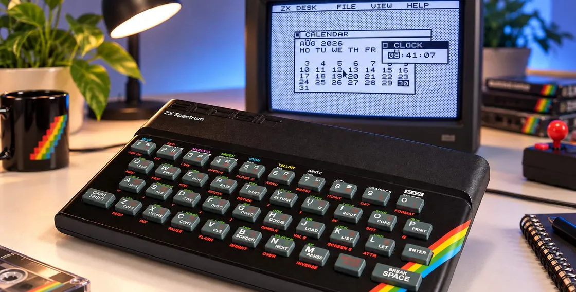 ZX Spectrum diventa un piccolo desktop grafico grazie al progetto ZXDesk su chip Z80