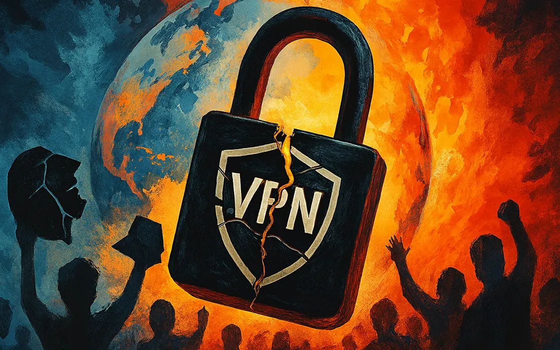 Blocco VPN per legge: un disastro globale