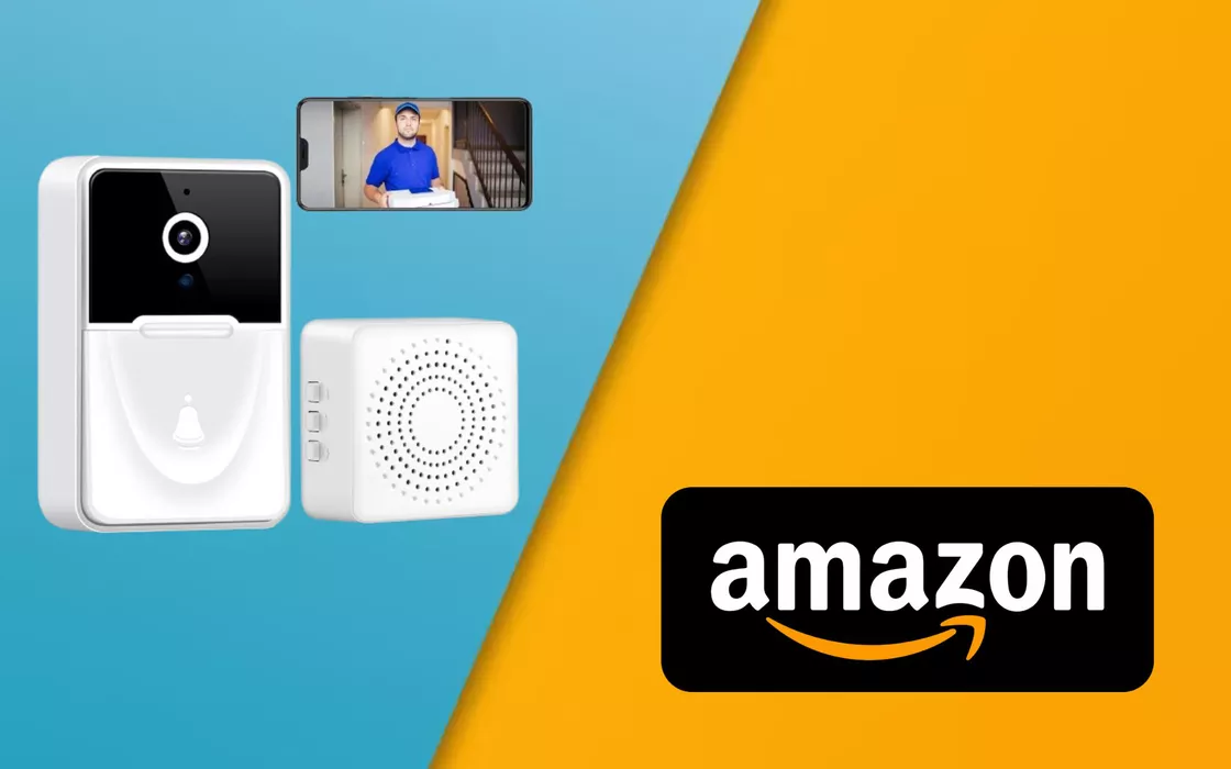 Campanello video a 20 euro su Amazon, rispondi anche da remoto