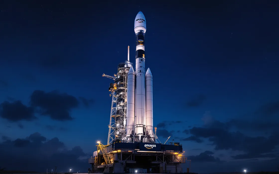 Amazon sfida SpaceX: finalmente in orbita i primi satelliti di Project Kuiper