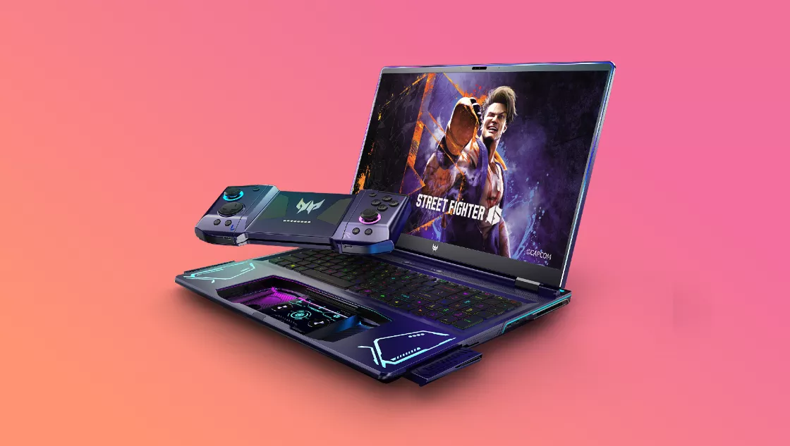 Acer ha presentato un laptop da gaming unico nel suo genere