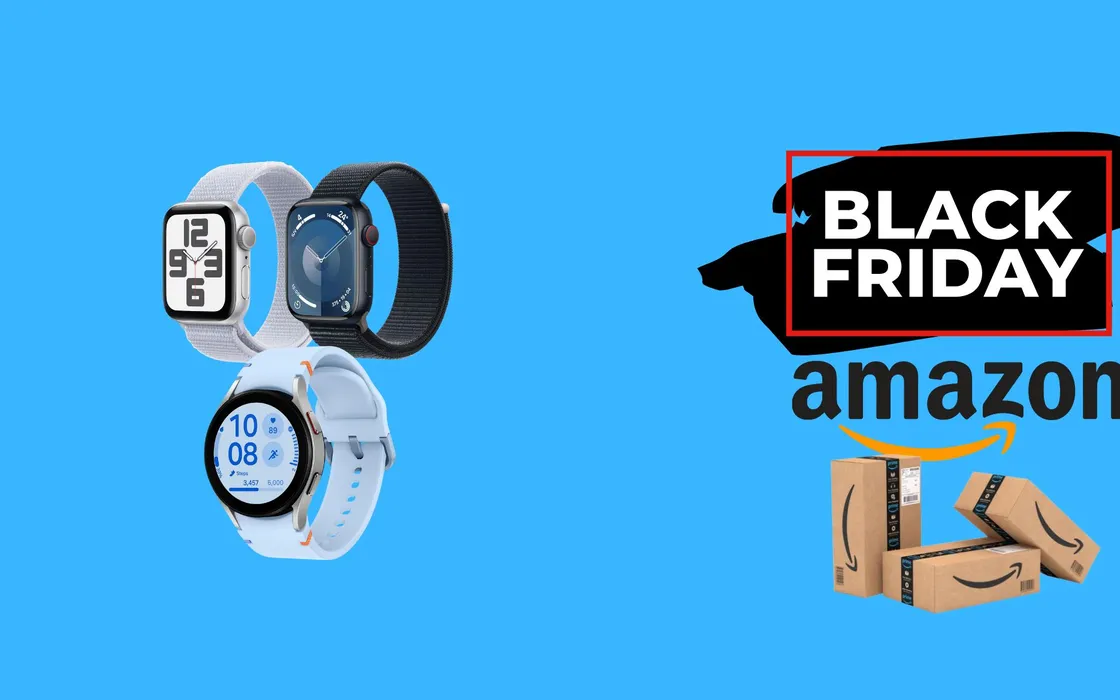 Black Friday Amazon 2024: i migliori smartwatch in offerta