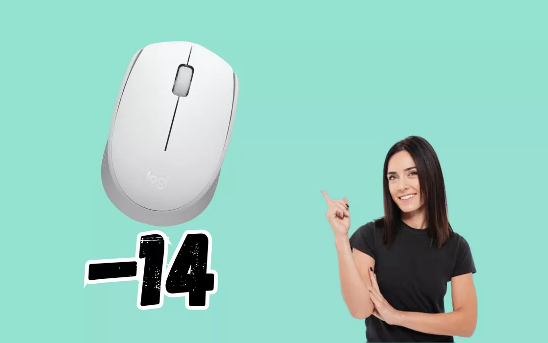 Il FAMOSISSIMO mouse wireless di Logitech costa 10 EURO in sconto