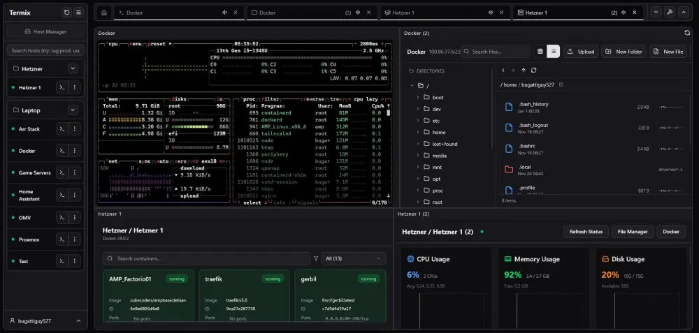 Termix, piattaforma open source self-hosted che cambia la gestione SSH ...