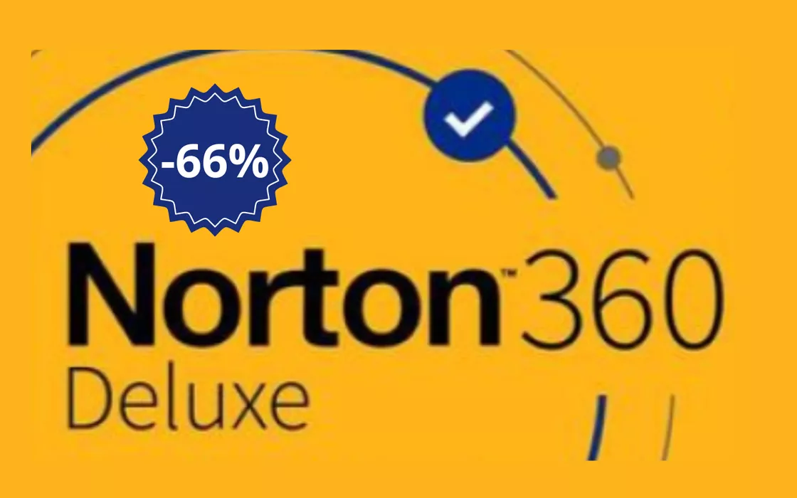 Norton 360 Deluxe: sfrutta lo sconto del 66% sul piano annuale