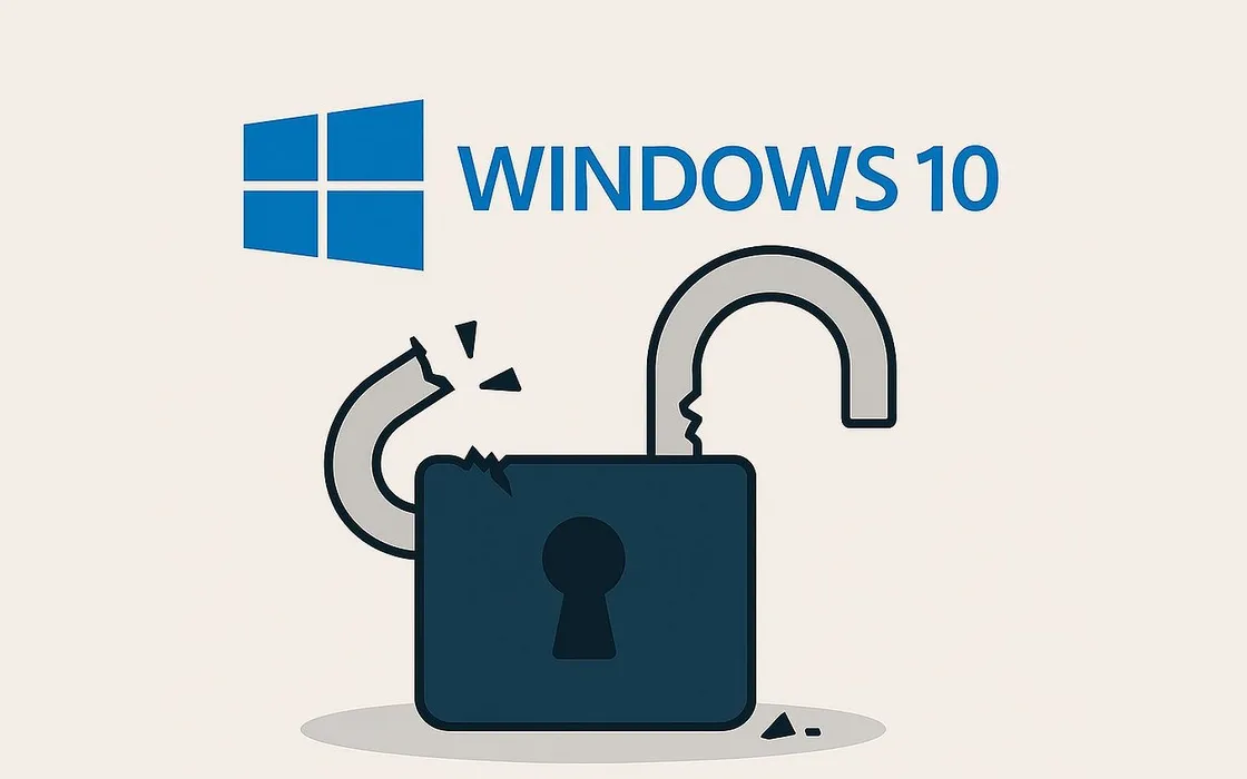 Aggiornamento KB5058379: BitLocker chiede la chiave di ripristino su Windows 10
