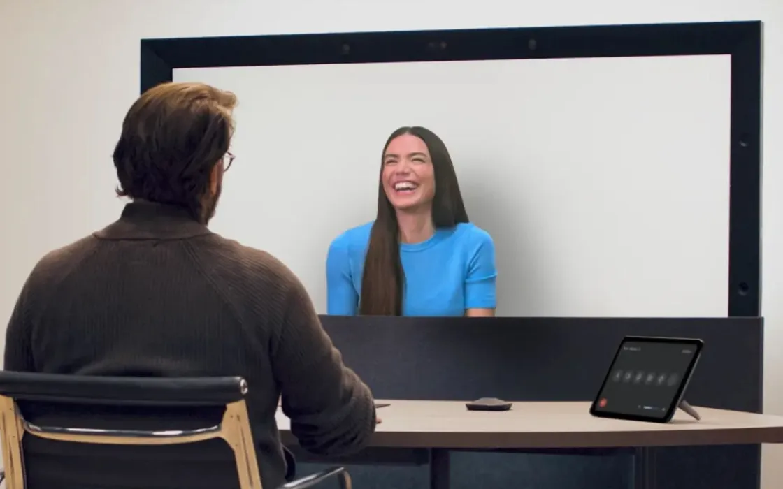 Google Beam: videoconferenze in 3D con traduzione AI in tempo reale
