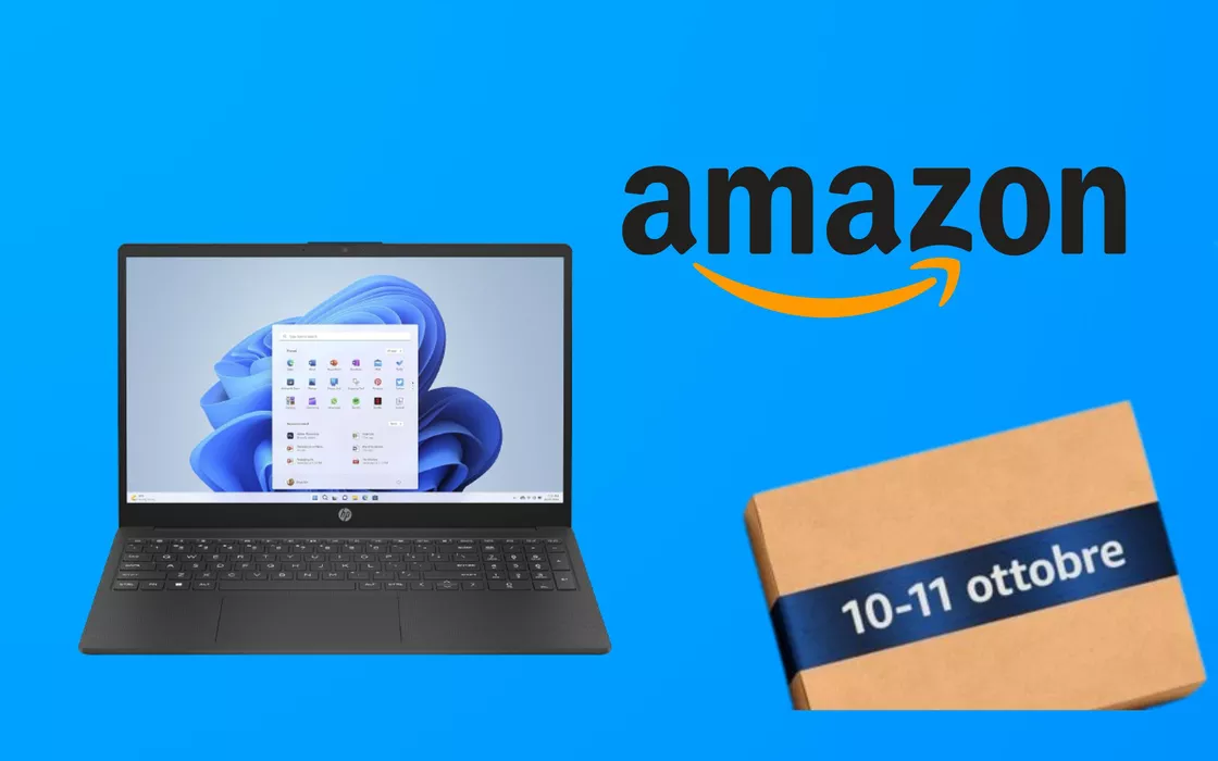 Il notebook HP con 100 € di sconto, i3 e 8 GB di RAM su Amazon