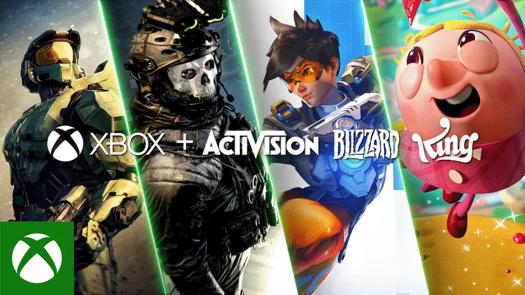 Microsoft - Banner acquisizione Activision Blizzard King