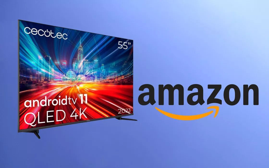 Una smart TV Cecotec da 55 pollici a prezzo stracciato su Amazon