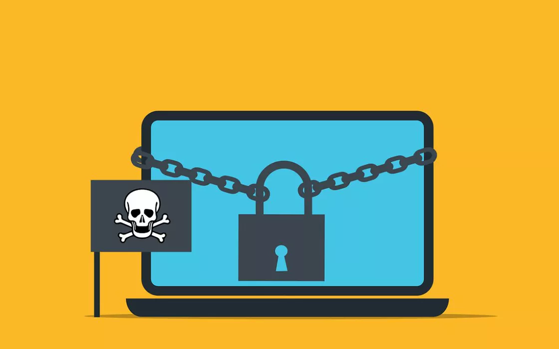 Contestazioni copyright false con ransomware LockBit allegato
