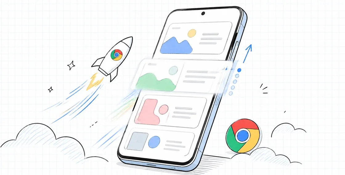 Chrome su Android dimezza gli scatti durante lo scorrimento: come ci riesce