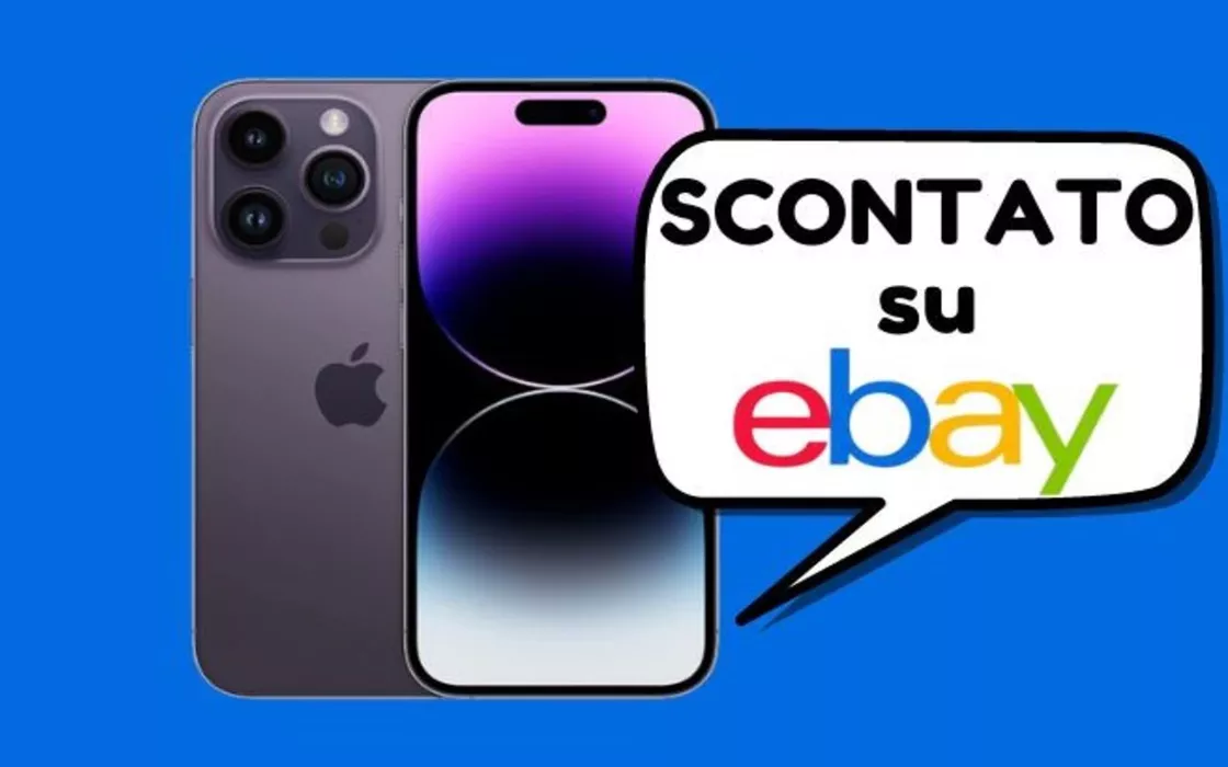 iPhone 14 Pro, oggi su eBay è TUO ad un PREZZO SUPER