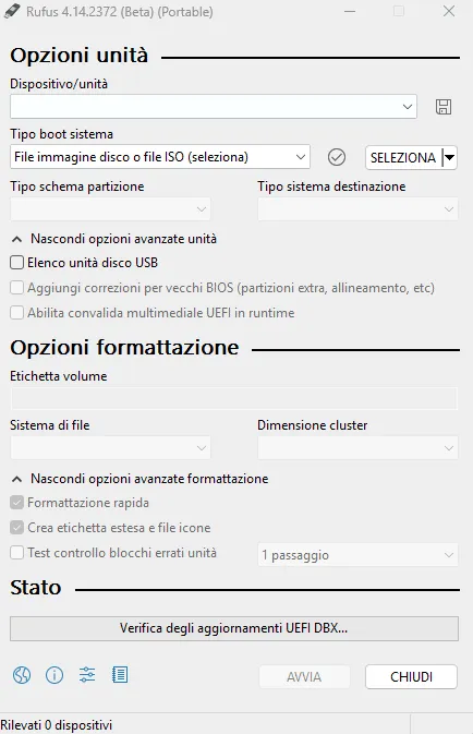 Anteprima: Rufus 4.14 cambia tutto: installa Windows senza clic e rimuove Copilot, Teams, Outlook (a…