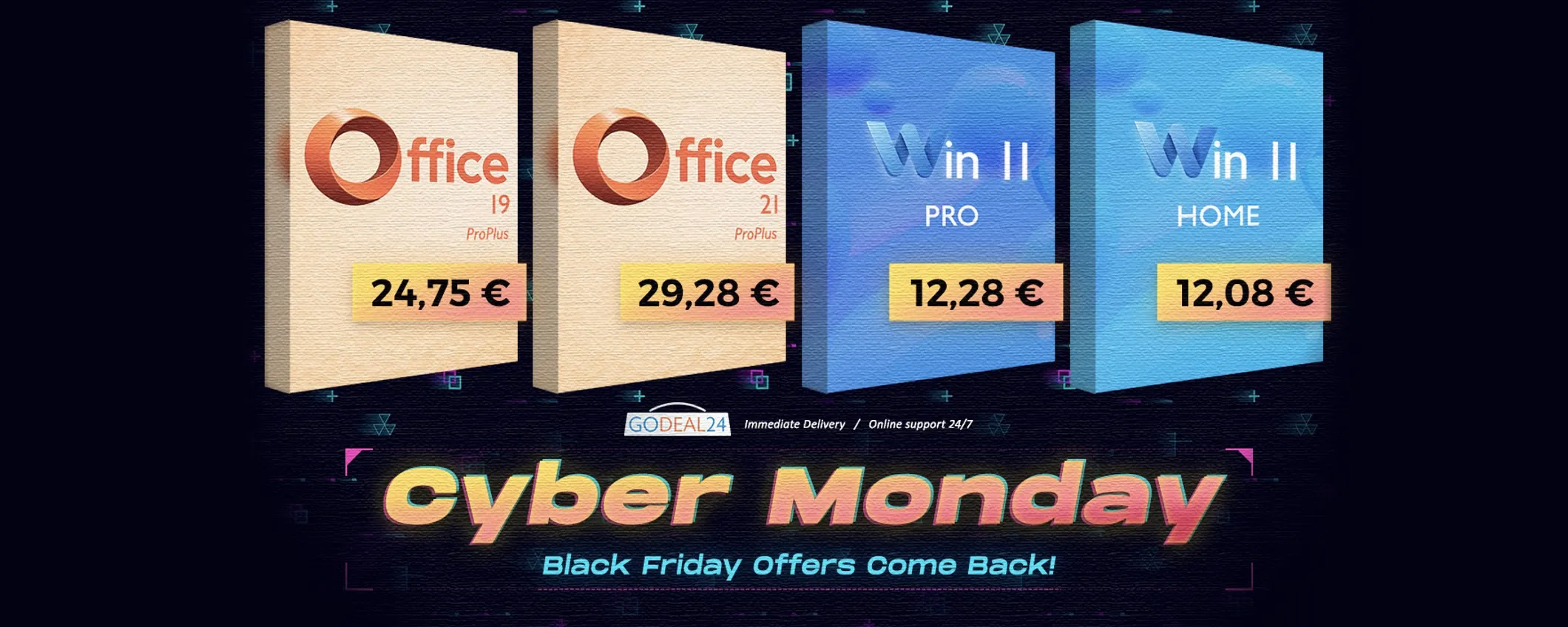 Svendita Godeal24 per il Cyber Monday: Windows e O &hellip;