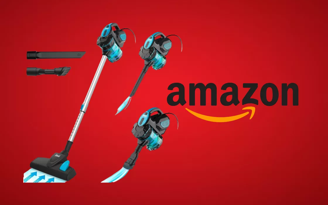 La scopa elettrica più economica e potente su Amazon al 40%