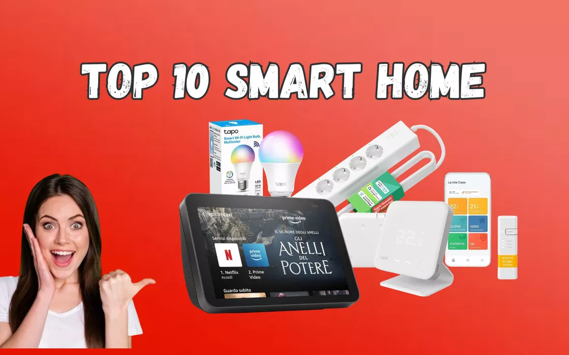 FUORITUTTO smart su Amazon, 10 dispositivi INTELLIGENTI per la casa