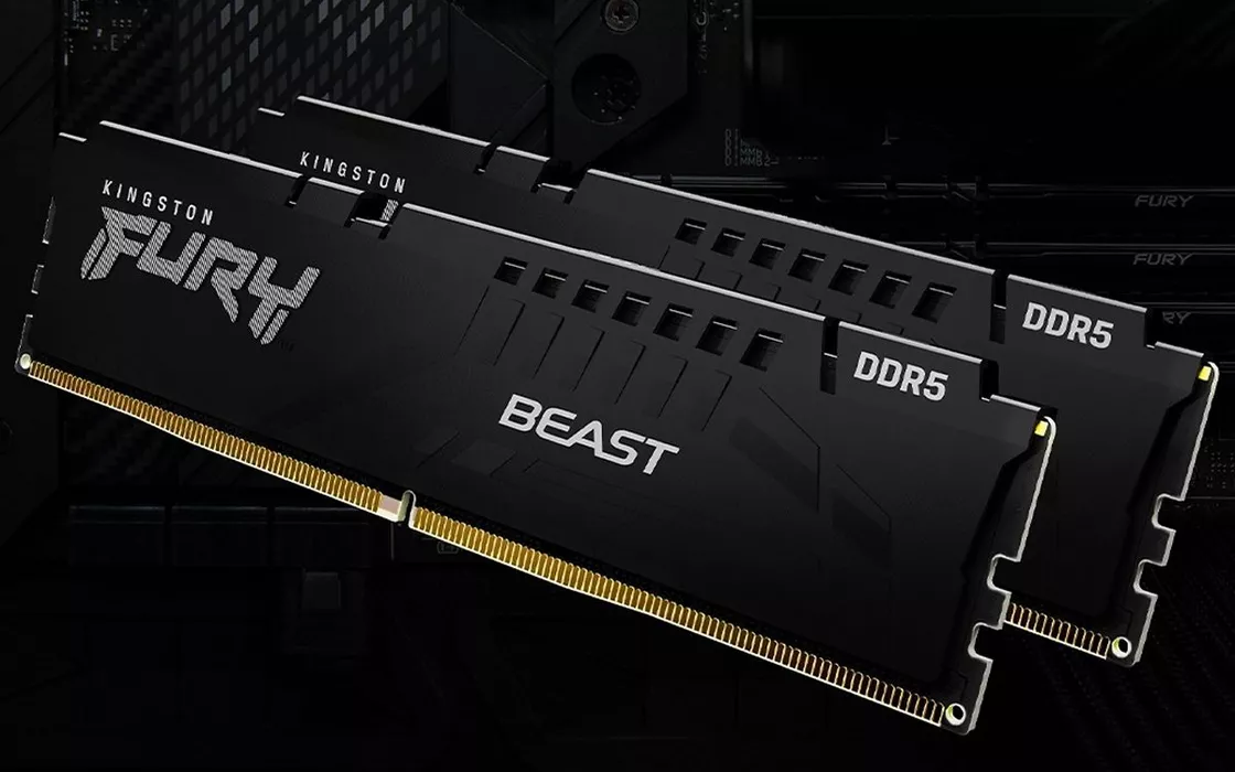 Memorie DDR5 con tecnologia AMD EXPO: Kingston Fury Beast DDR5 a 6.000 MHz