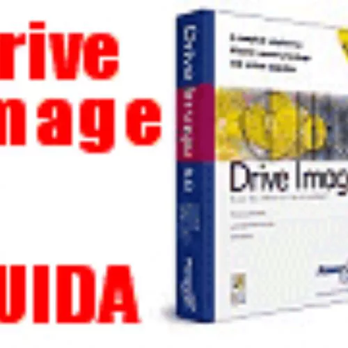Creare e ripristinare file d'immagine di partizioni e disco con DriveImage