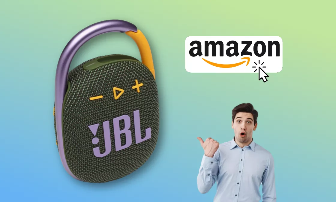 JBL Clip 4 ad un prezzo STRAORDINARIO su Amazon (-32%)