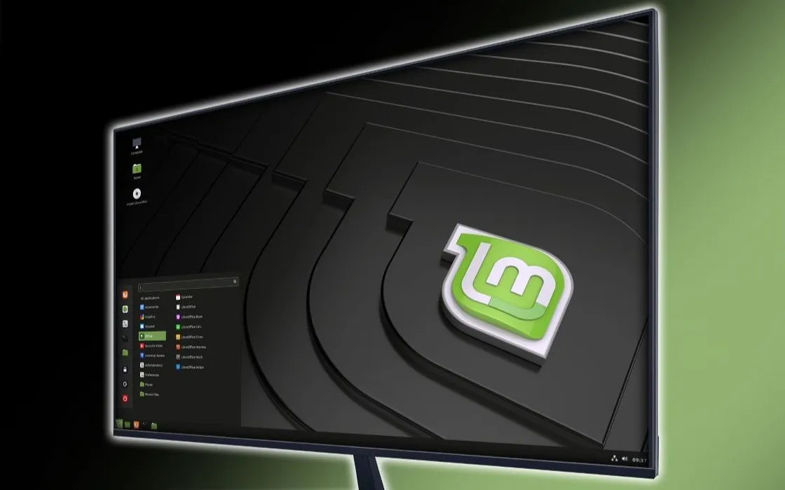Linux Mint 22.2 avrà launcher rinnovato per desktop Cinnamon