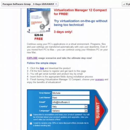 Paragon Virtualization Manager trasforma qualunque sistema in una macchina virtuale