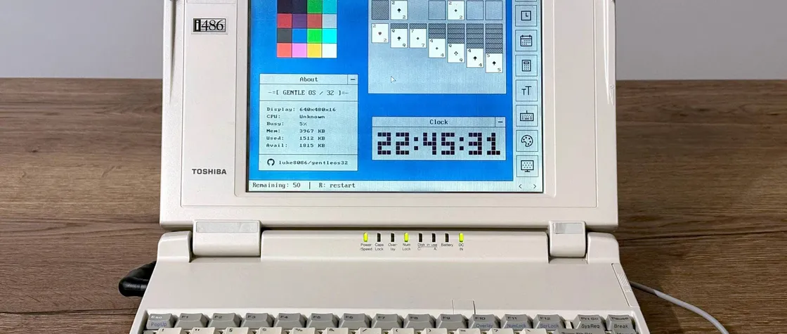 GentleOS riporta in vita anche i vecchi PC con appena 4 MB di RAM