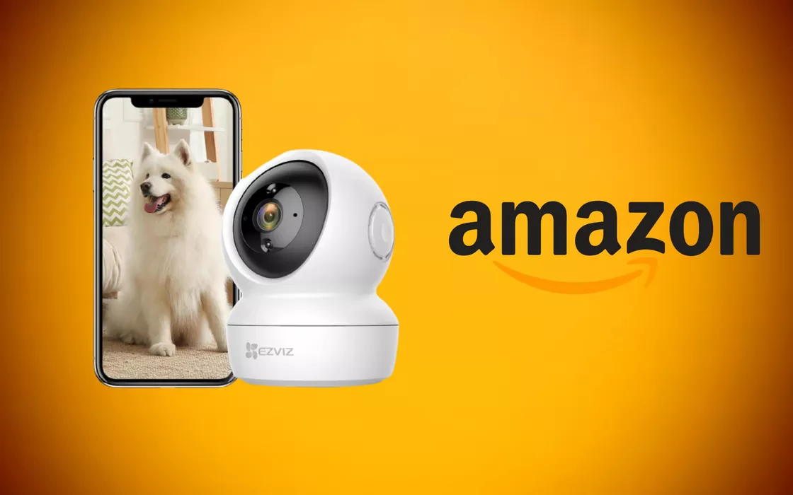 La telecamera EZVIZ Full HD in super sconto su Amazon
