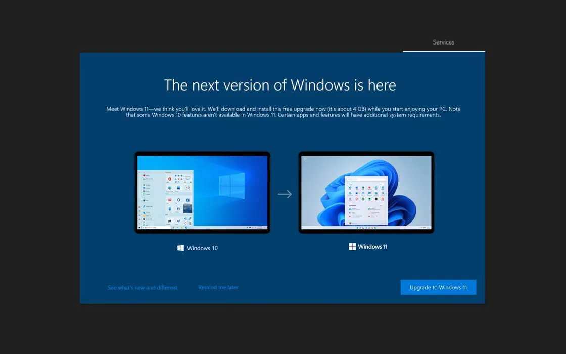 Installazione Windows 10 propone di aggiornare a Windows 11
