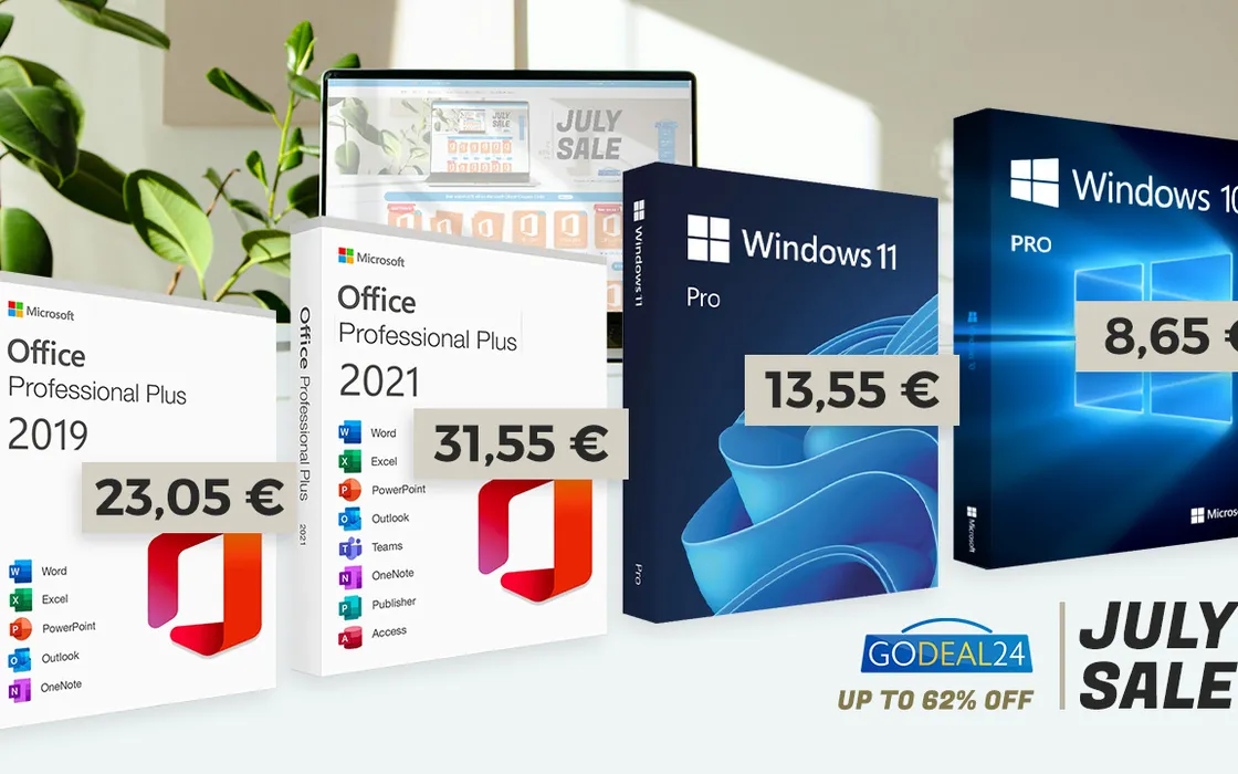 Aggiorna il tuo PC con Office e Windows a prezzi scontati: risparmia oltre il 90%! Tutte licenze digitali originali ai migliori prezzi!