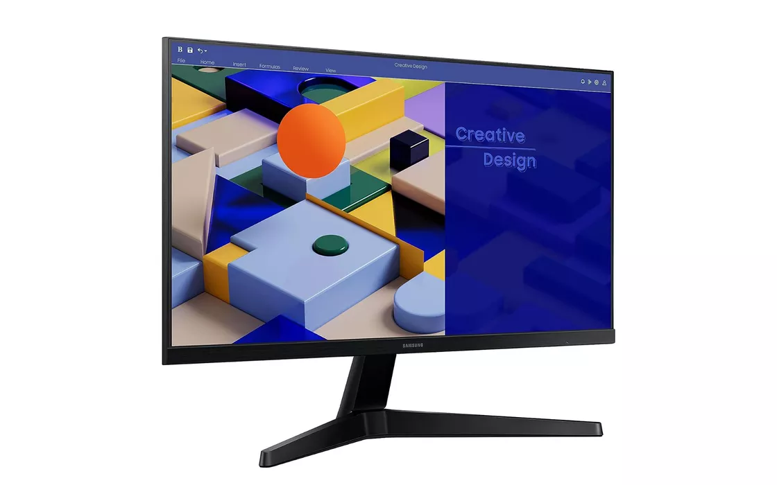 Monitor Samsung IPS da 24 con Eye Saver Mode a meno di 90 euro su Amazon