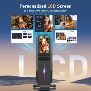 Mini PC con display LCD - Design