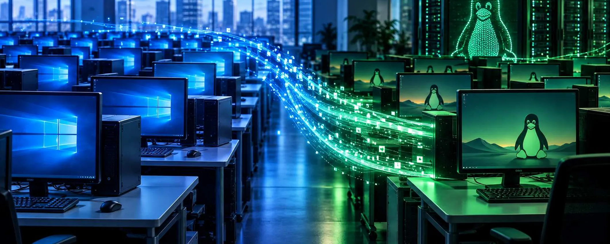 Anteprima: Germania prepara una migrazione da 30.000 PC da Microsoft a Linux