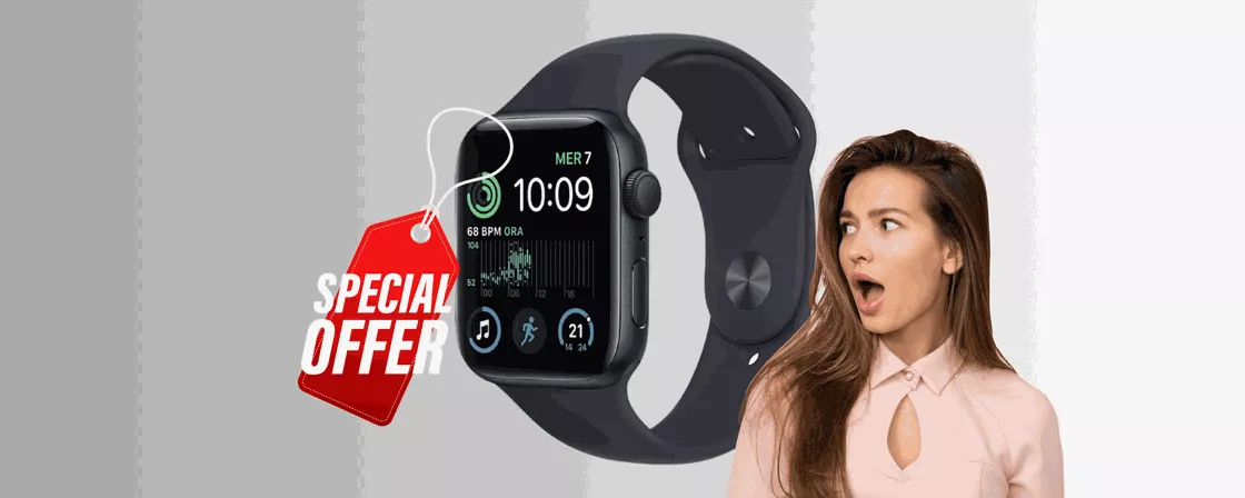 APPLE con prezzi da OUTLET: oggi ti regala quasi questo Apple Watch nuovissimo