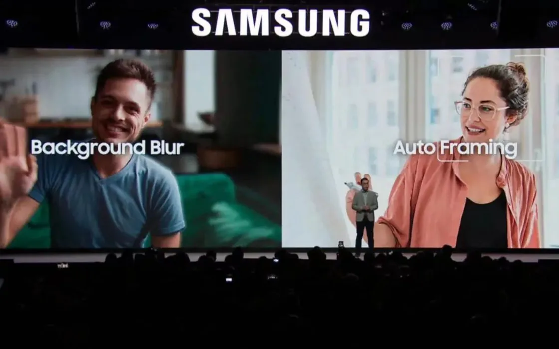 La fotocamera dei Samsung Galaxy S24 sarà anche una webcam con IA