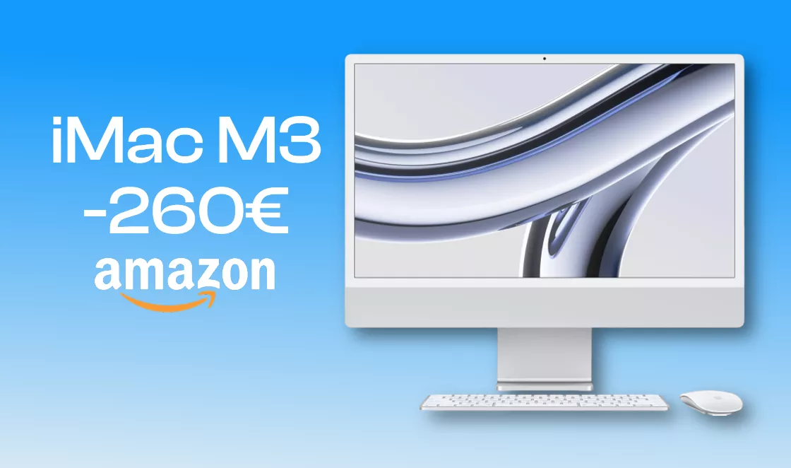 iMac M3, SCONTO 260€: potenza e bellezza nell'AiO di Apple