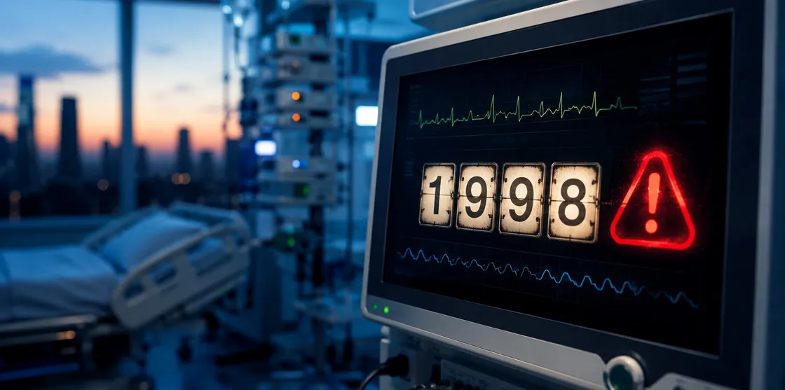 Il bug Y2K torna nel 2026: il software sanitario viveva 28 anni nel passato