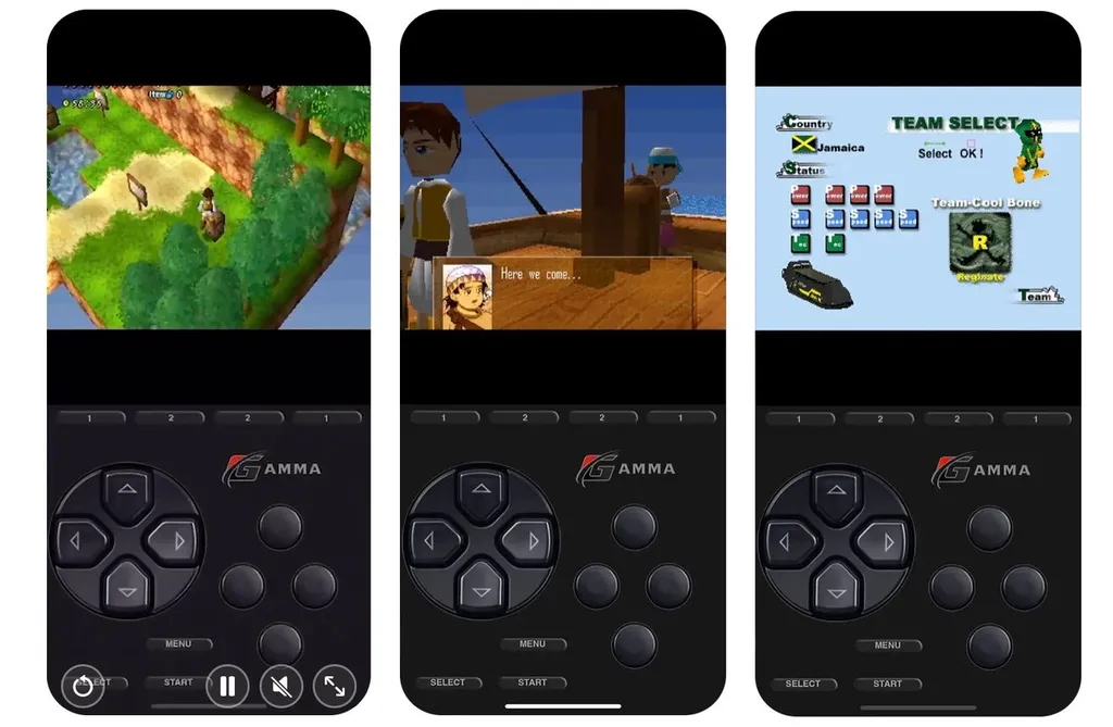 Gamma Emulatore PS1 per iPhone e iPad - Screen