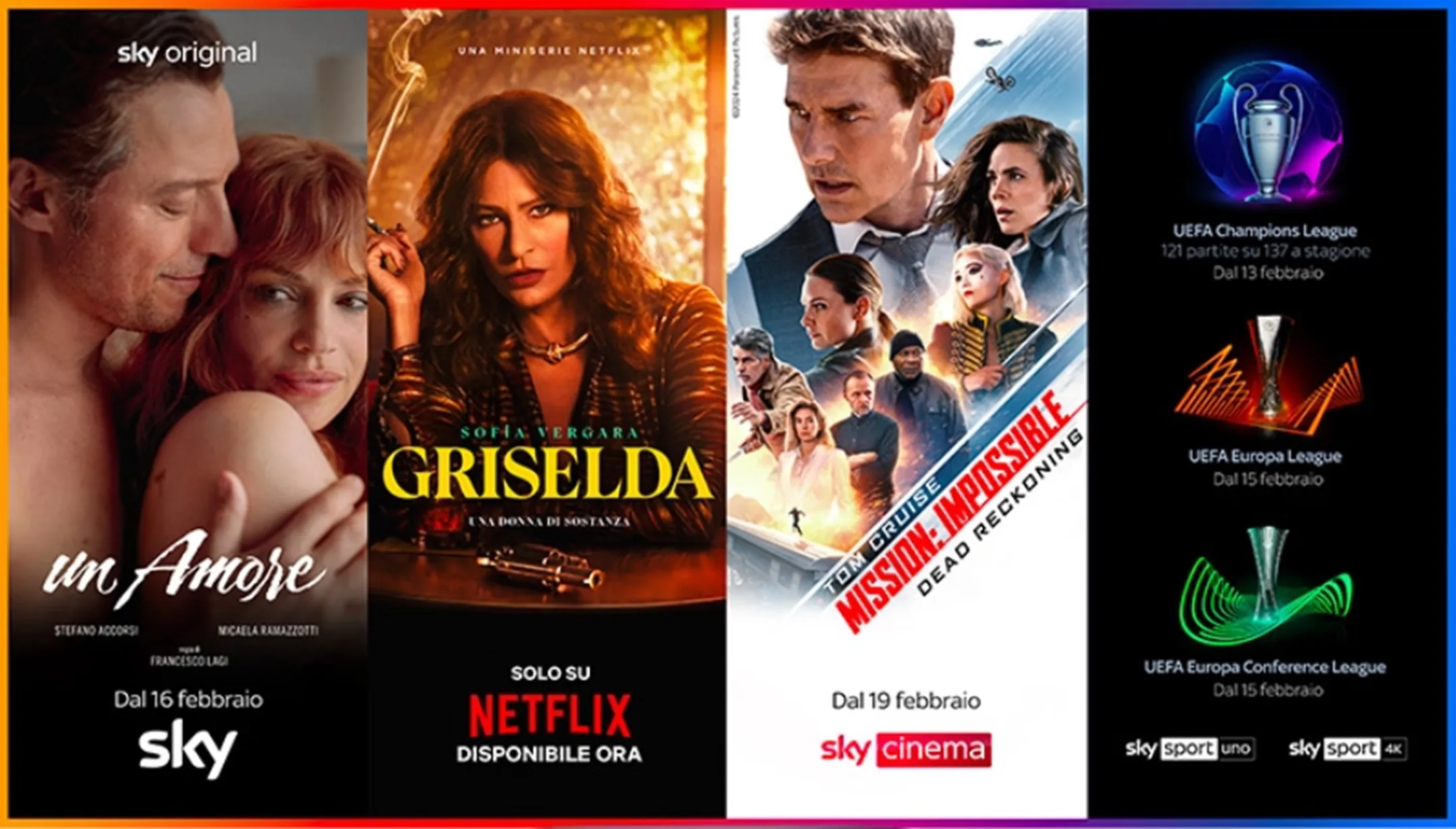 Sky sport sales e netflix