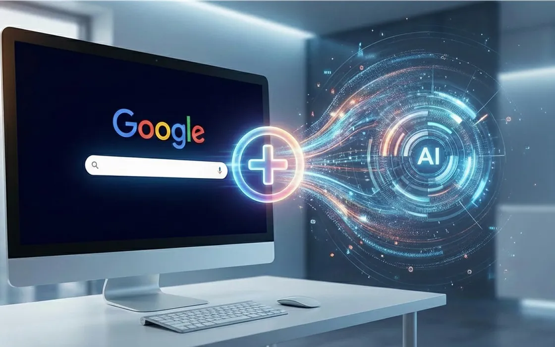 Google sfida ChatGPT dalla homepage: cos’è l’icona “+” e come cambia la ricerca